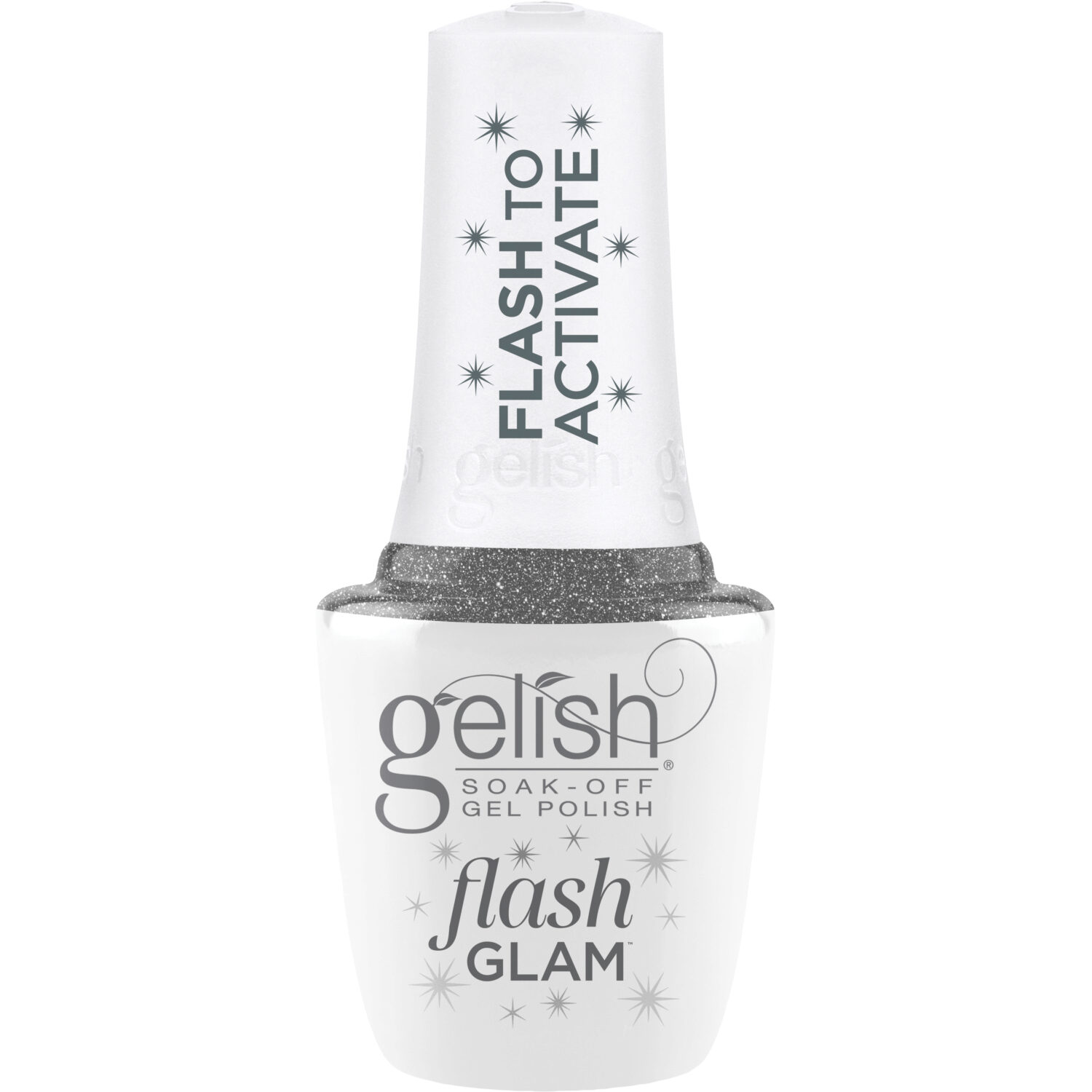 Gelish Flash Glam Dripping In Bling Glitter Gel Polish, 0.5 fl oz.